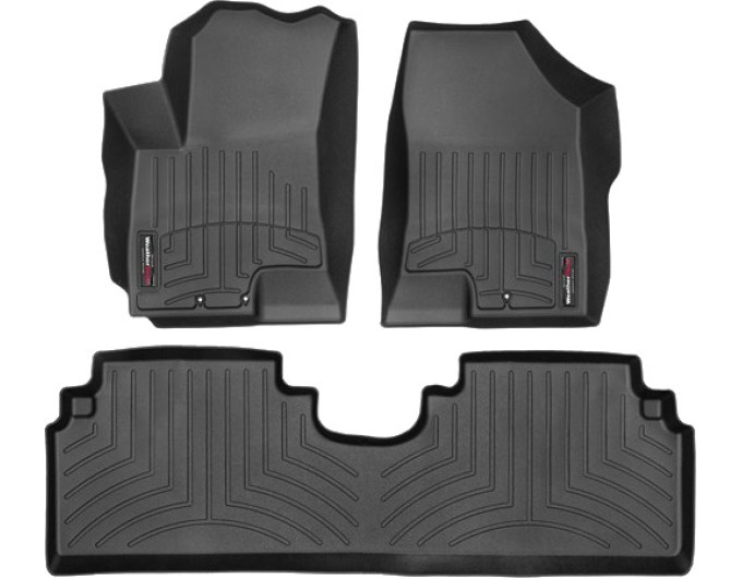 Коврики WeatherTech Black для Kia Venga (mkI) 2010-2017, цена: 11 603 грн.