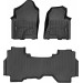 Коврики WeatherTech Black для Dodge Ram (mkV)(quad cab)(1 row bench seats) 2019→, цена: 12 894 грн.