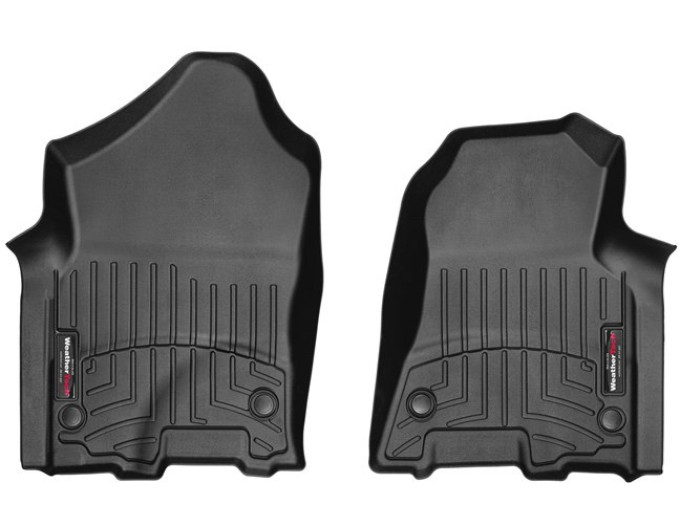 Коврики WeatherTech Black для Dodge Ram (mkV)(quad & crew cab)(bucket seats)(1 row) 2019→, цена: 6 692 грн.