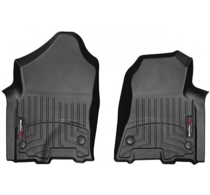 Коврики WeatherTech Black для Dodge Ram (mkV)(quad & crew cab)(bucket seats)(1 row) 2019→, цена: 6 144 грн.