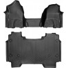 Коврики WeatherTech Black для Dodge Ram (mkV)(crew cab)(1 row bench seats)(no storage under 2 row) 2019→, цена: 14 524 грн.