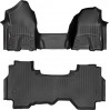 Коврики WeatherTech Black для Dodge Ram (mkV)(quad cab)(1 row bucket seats) 2019→, цена: 14 524 грн.