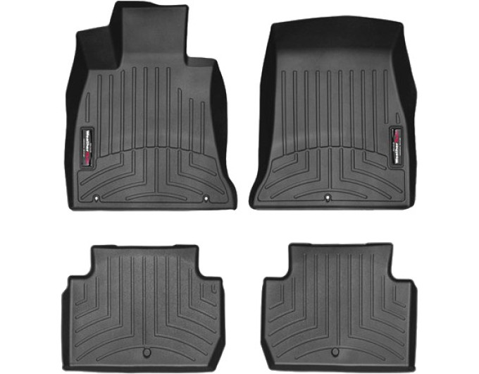 Коврики Weathertech Black для Kia Stinger (mkI)(RWD) 2018→, ціна: 11 488 грн.