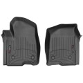 Коврики WeatherTech Black для Chevrolet Silverado (mkIV); GMC Sierra (mkV)(crew & double cab)(bucket seats)(1 row) 2019→, цена: 6 692 грн.