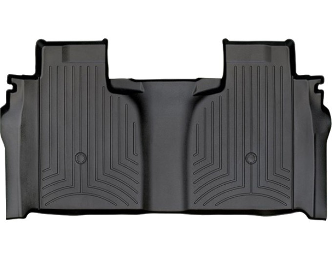 Коврики WeatherTech Black для Chevrolet Silverado (mkIV); GMC Sierra (mkV)(crew cab)(1 row bucket)(with storage under 2 row)(2 row) 2019→, цена: 7 362 грн.