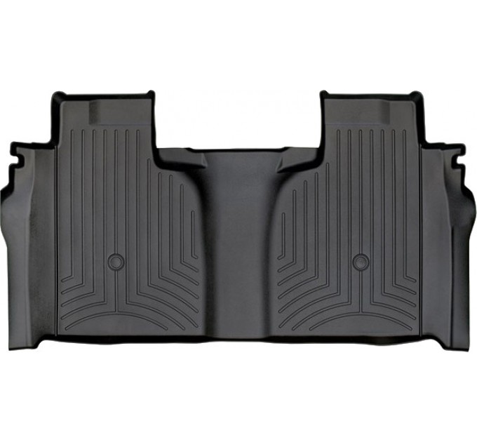 Коврики Weathertech Black для Chevrolet Silverado (mkIV); GMC Sierra (mkV)(crew cab)(1 row bucket)(with storage under 2 row)(2 row) 2019→, ціна: 6 751 грн.