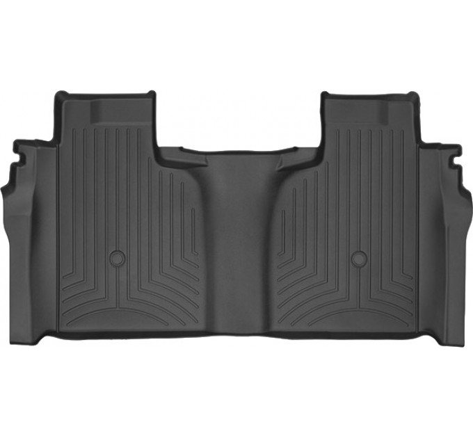 Коврики Weathertech Black для Chevrolet Silverado (mkIV); GMC Sierra (mkV)(crew cab)(1 row bench)(with storage under 2 row)(2 row) 2019→, ціна: 6 751 грн.