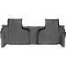 Коврики WeatherTech Black для Chevrolet Silverado (mkIV); GMC Sierra (mkV)(double cab)(1 row bucket)(with storage under 2 row)(2 row) 2019→, цена: 6 343 грн.