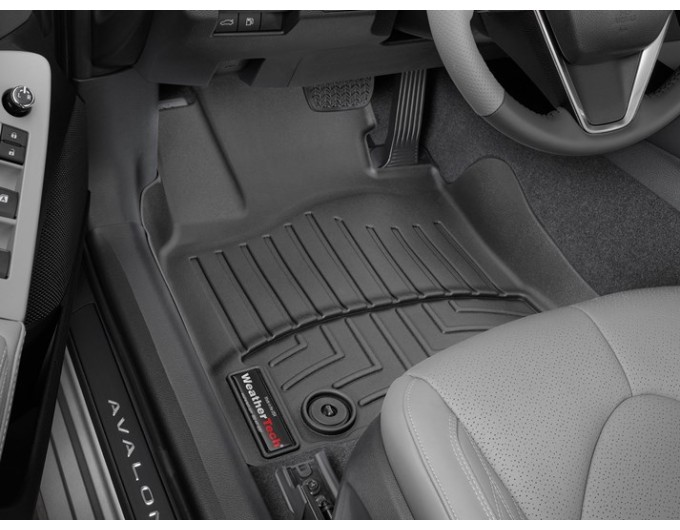 Коврики WeatherTech Black для Toyota Avalon (mkV)(not hybrid)(FWD) 2018→, цена: 11 488 грн.
