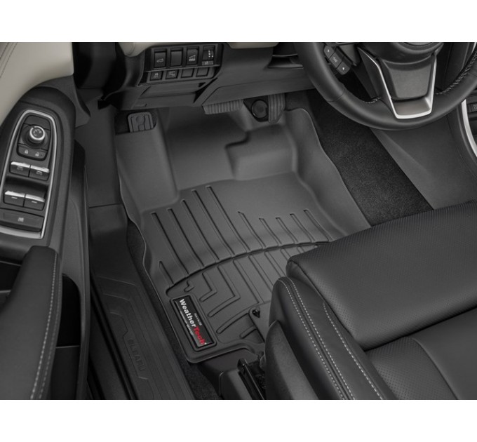 Коврики Weathertech Black для Subaru Ascent (mkI)(1-2 row)(2 row bench seats) 2019→, ціна: 10 641 грн.