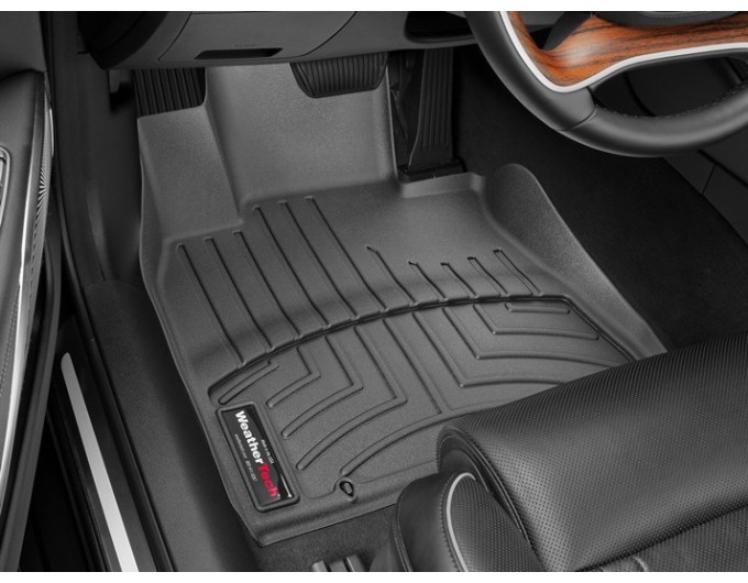 Коврики WeatherTech Black для Kia Quoris (mkII)(1 row) 2019→, цена: 6 692 грн.