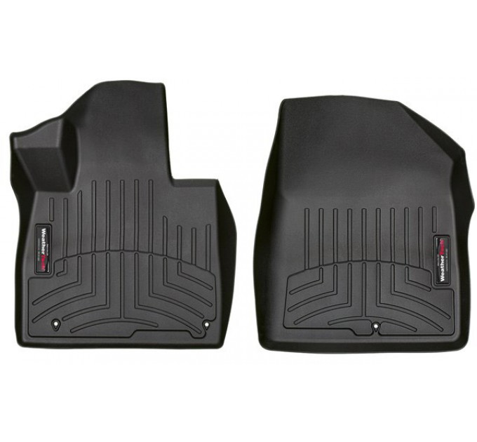 Коврики Weathertech Black для Hyundai Santa Fe (mkIV)(1 row) 2019→, ціна: 6 144 грн.