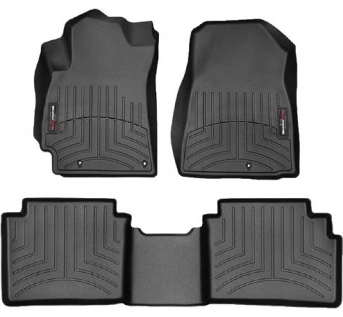 Коврики WeatherTech Black для Kia Forte (mkIII) 2018→, цена: 10 641 грн.