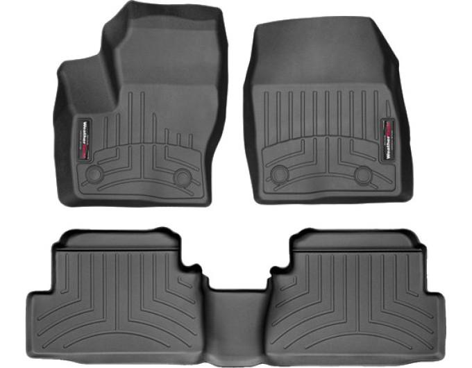Коврики Weathertech Black для Ford C-Max (EU)(mkI)(5 seats)(4 fixing hooks) 2016→, ціна: 11 488 грн.