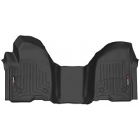 Коврики WeatherTech Black для Chevrolet Silverado (mkIV); GMC Sierra (mkV)(crew & double cab)(bench seats)(1 row) 2019→