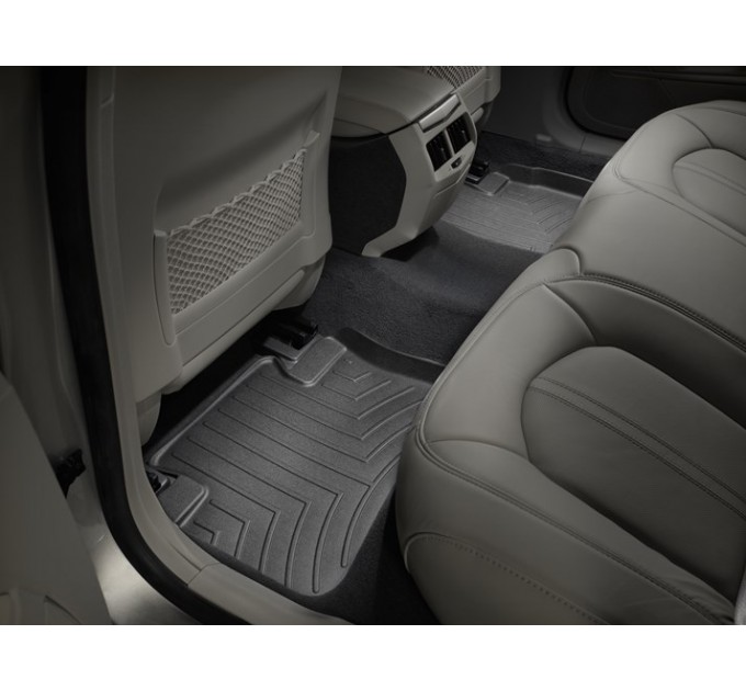 Коврики Weathertech Black для Cadillac CTS / CTS-V (sedan & wagon)(mkII)(AWD)(1 big fixing) 2010-2014 automatic, ціна: 9 227 грн.