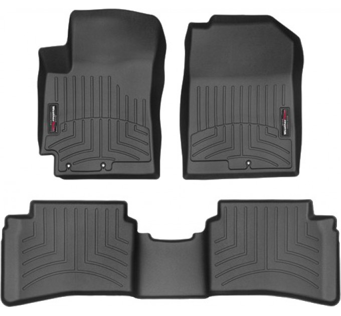 Коврики Weathertech Black для Kia Rio (EU)(hatch)(mkIV) 2017→, ціна: 10 641 грн.