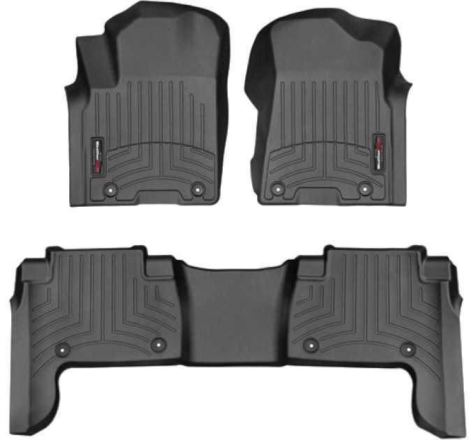 Коврики Weathertech Black для Infiniti QX80 / QX56 (mkII)(1-2 row) 2018→, ціна: 10 641 грн.