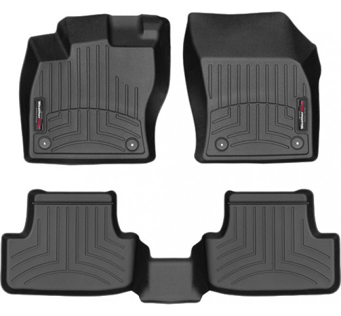 Коврики Weathertech Black для Audi Q2 (mkI) 2016→, ціна: 9 994 грн.