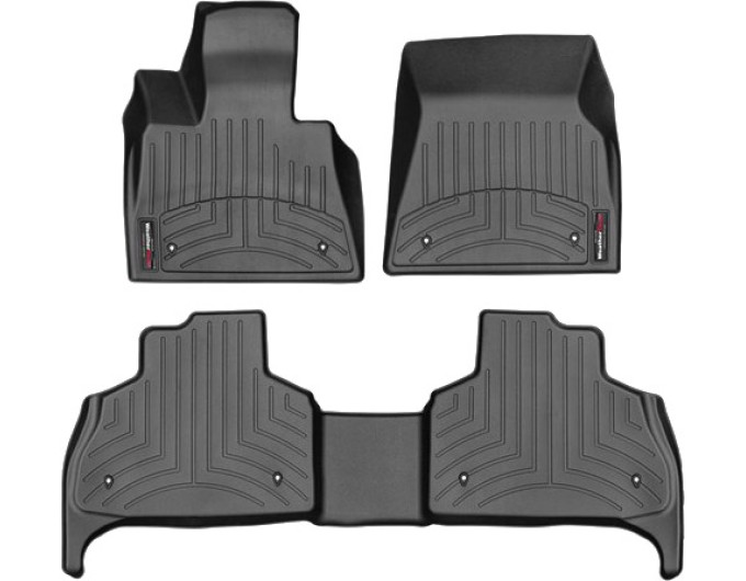 Коврики WeatherTech Black для BMW X5 (F95; G05)(5 seats)(1-2 row) 2018→, цена: 11 709 грн.