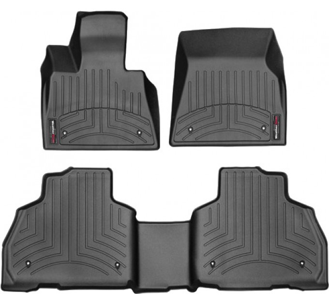 Коврики WeatherTech Black для BMW X7 (G07)(7 seats)(1-2 row) 2019→, цена: 10 849 грн.