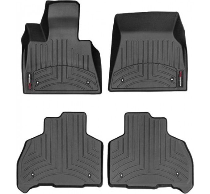 Коврики Weathertech Black для BMW X7 (G07)(6 seats)(1-2 row) 2019→, ціна: 10 849 грн.