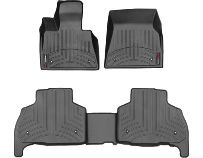 Коврики WeatherTech Black для BMW X5 (F95; G05)(7 seats)(1-2 row) 2018→, цена: 11 826 грн.