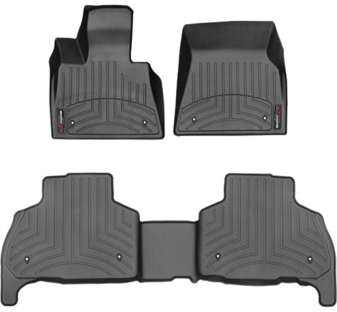 Коврики Weathertech Black для BMW X5 (F95; G05)(7 seats)(1-2 row) 2018→, ціна: 10 849 грн.