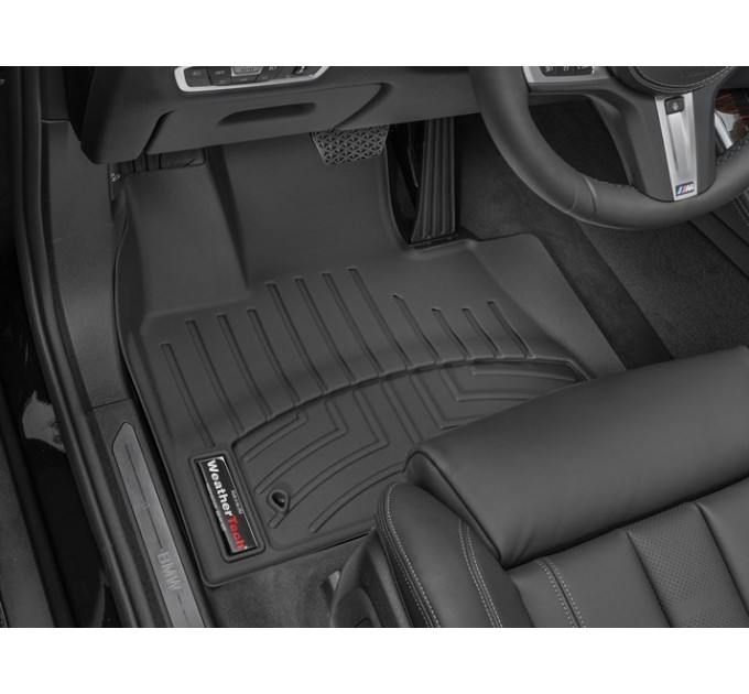 Коврики WeatherTech Black для BMW X5 (F95; G05)(5 seats)(1-2 row) 2018→, цена: 10 186 грн.