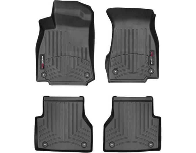 Коврики WeatherTech Black для Audi A6/S6/RS6 (C8) / A7/S7/RS7 (mkII)(8 fixings) 2018→, цена: 11 488 грн.