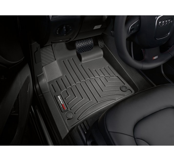 Коврики Weathertech Black для Audi Q7 (mkI)(1 row) 2005-2015, ціна: 6 144 грн.