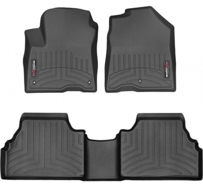 Коврики Weathertech Black для Hyundai Kona (US)(Electic)(mkI) 2018→, ціна: 10 641 грн.