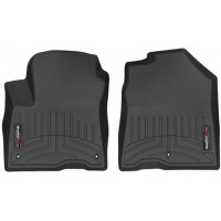 Коврики WeatherTech Black для Hyundai Kona (mkI)(electric)(1 row) 2018→ (USA)