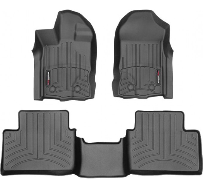 Коврики WeatherTech Black для Ford Ranger (T6)(extended cab) 2019-2019 (US), цена: 10 641 грн.