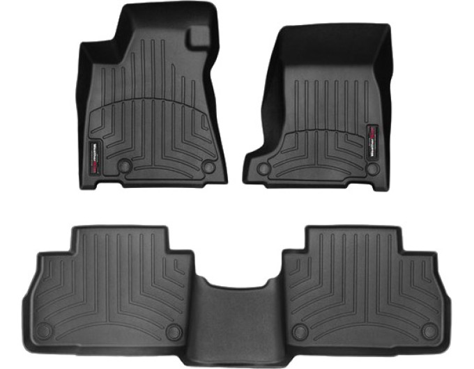 Коврики WeatherTech Black для Maserati Levante (mkI)(2 zone climate control) 2019→, цена: 11 826 грн.