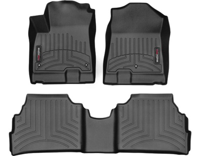 Коврики WeatherTech Black для Kia Niro (mkI)(electric) 2018→, цена: 11 603 грн.