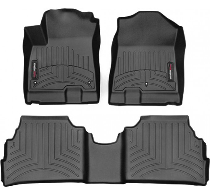 Коврики Weathertech Black для Kia Niro EV (mkI) 2019→, ціна: 10 641 грн.