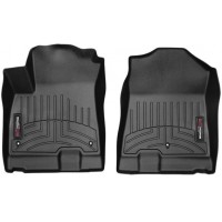 Коврики WeatherTech Black для Kia Niro (mkI)(electric)(1 row) 2018→