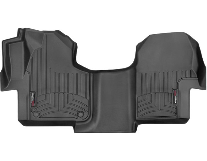 Коврики WeatherTech Black для Mercedes-Benz Sprinter (mkIII)(crew van)(with floor air vent)(1 row) 2018→, цена: 8 481 грн.