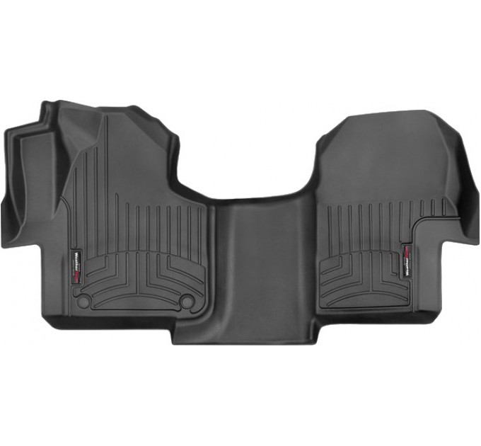 Коврики WeatherTech Black для Mercedes-Benz Sprinter (mkIII)(crew van)(with floor air vent)(1 row) 2018→, цена: 7 773 грн.