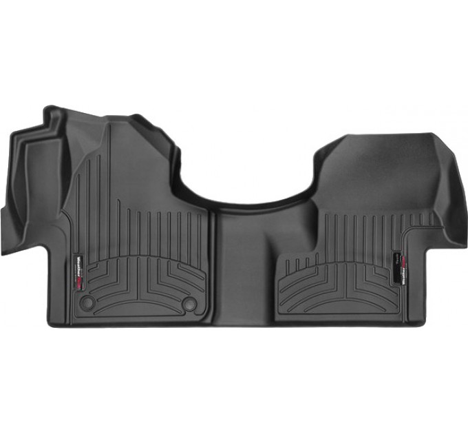 Коврики WeatherTech Black для Mercedes-Benz Sprinter (mkIII)(cargo, crew & passenger)(bucket seats)(no floor air vent)(1 row) 2018→, ціна: 7 773 грн.