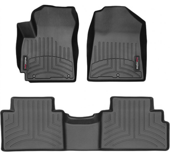 Коврики WeatherTech Black для Kia Soul (mkIII)(not electric) 2019→, цена: 10 641 грн.