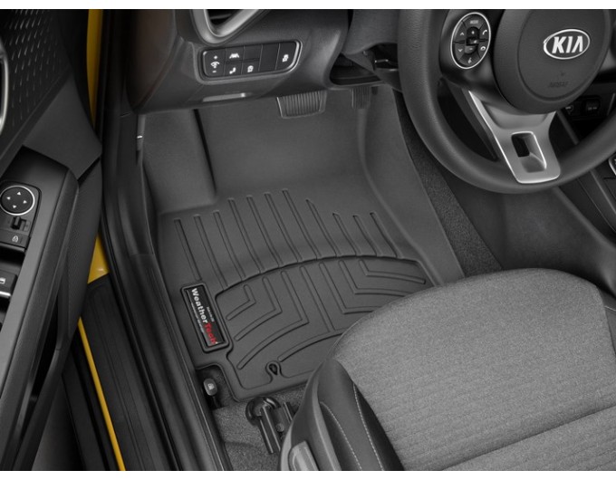Коврики WeatherTech Black для Kia Soul (mkIII)(not electric) 2019→, цена: 11 603 грн.