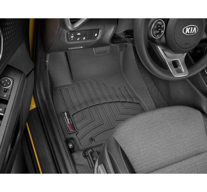 Коврики WeatherTech Black для Kia Soul (mkIII)(not electric) 2019→, цена: 10 641 грн.