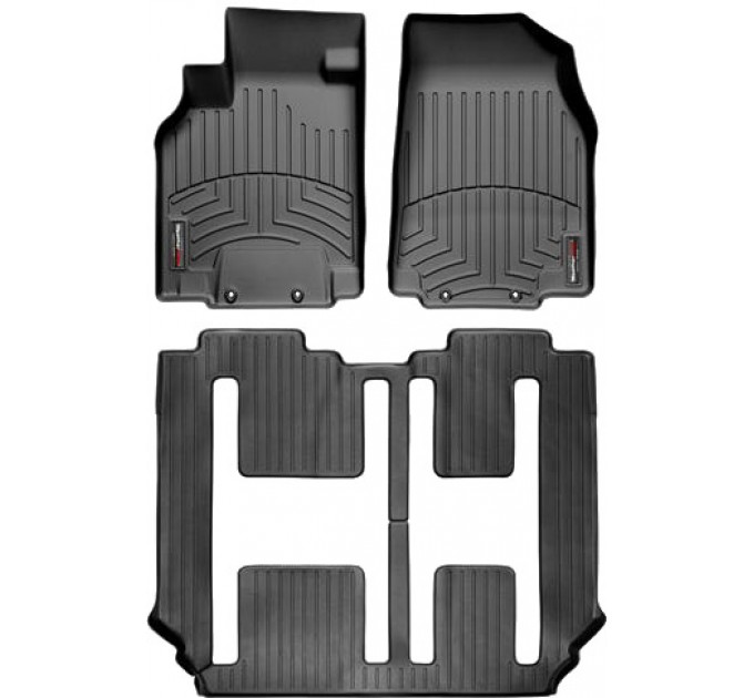 Коврики WeatherTech Black для Mazda CX-9 (mkI)(1-2-3 row) 2007-2015, цена: 12 487 грн.