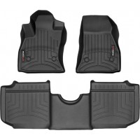 Коврики WeatherTech Black для Fiat 500L (mkI) 06/2017→ manual