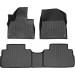 Коврики WeatherTech Black для Kia Telluride (mkI)(1-2 row) 2020→, цена: 10 849 грн.