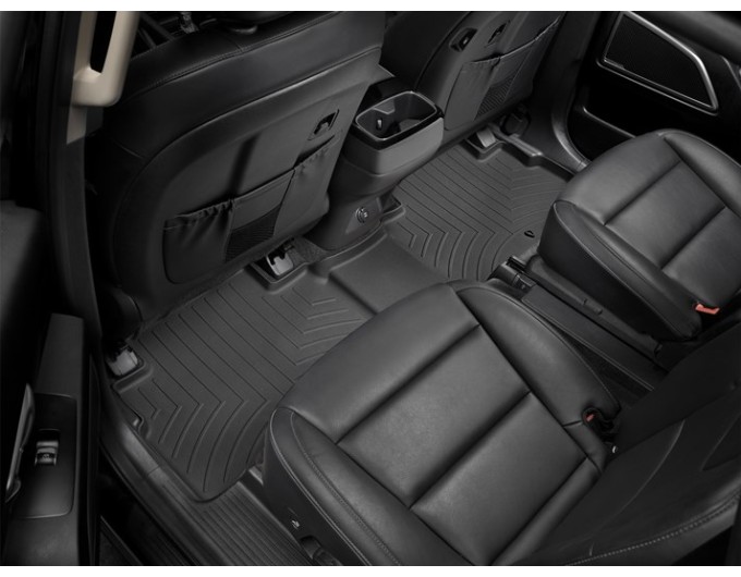 Коврики WeatherTech Black для Kia Telluride (mkI)(1-2 row) 2020→, цена: 11 709 грн.