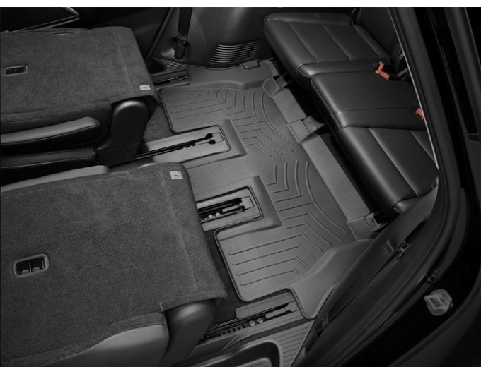 Коврики WeatherTech Black для Kia Telluride (mkI)(3 row) 2020→, цена: 4 911 грн.