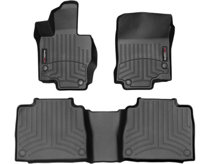 Коврики WeatherTech Black для Mercedes-Benz GLE-Class (W167)(1-2 row) 2019→, цена: 11 826 грн.